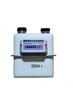 Счетчик газа СГД-G4ТК с термокорректором (вход газа левый, 110мм, резьба 1 1/4") г. Орёл 2024 год выпуска Белорецк